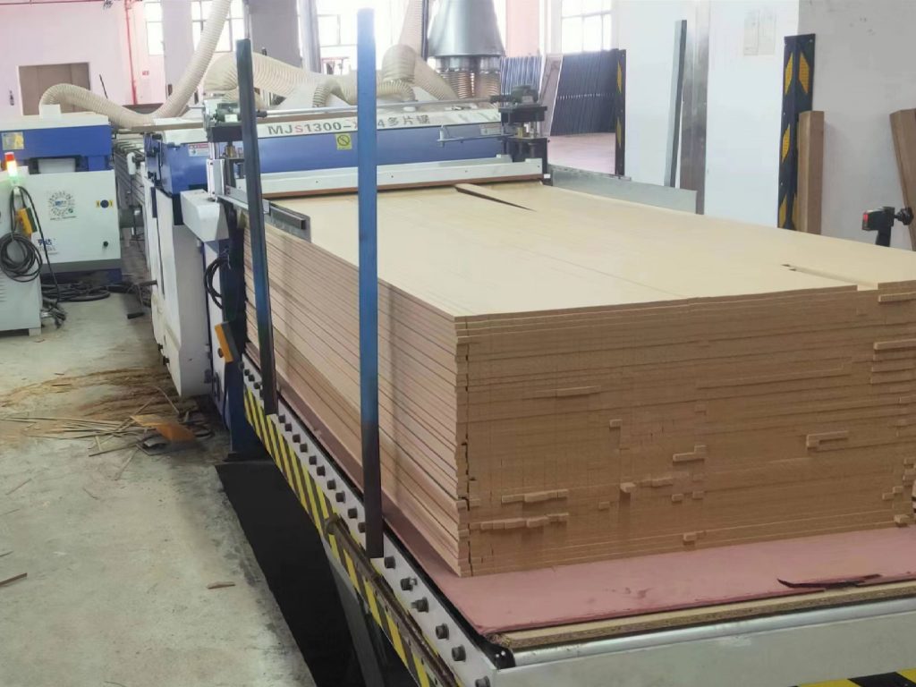 wood plank multi saw machine for multi cutting