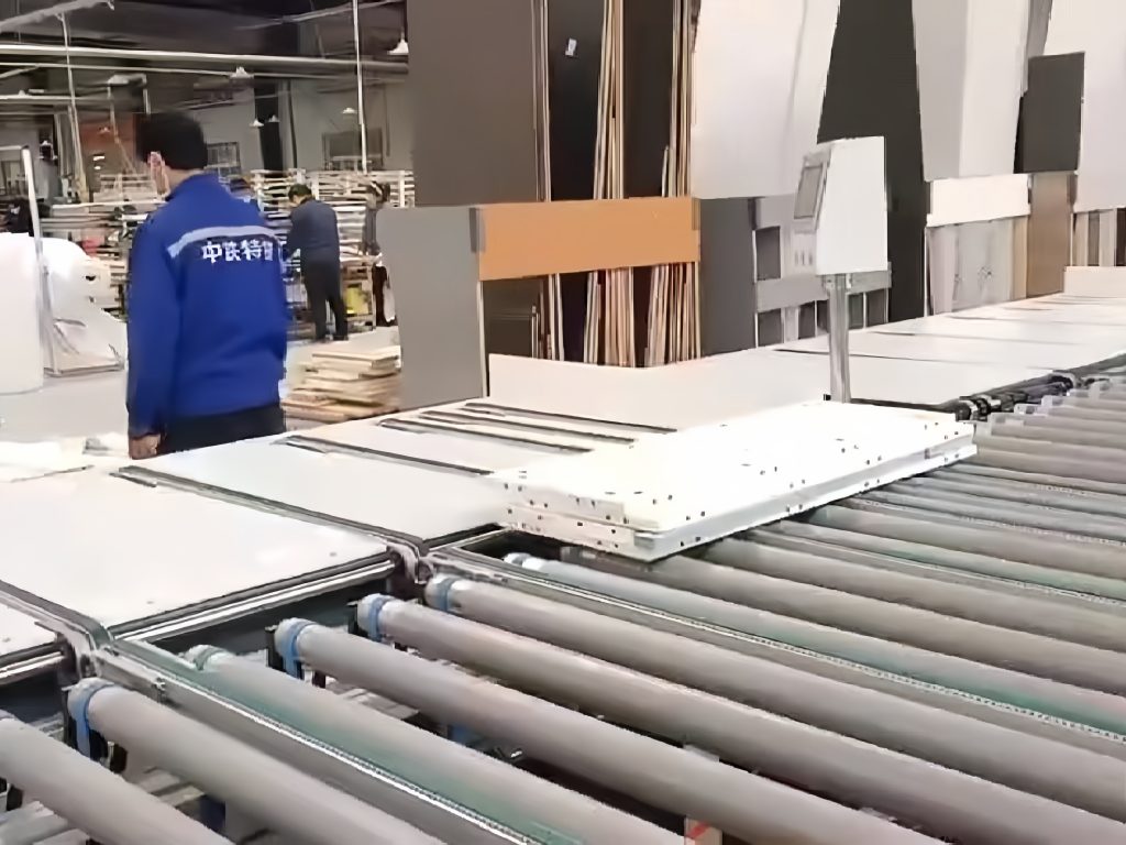 custom furniture packaging line