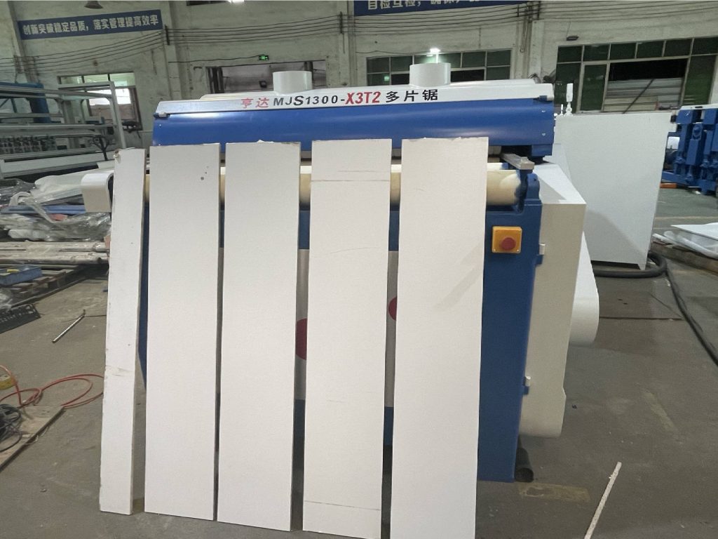 wood plate multiple cutting machine