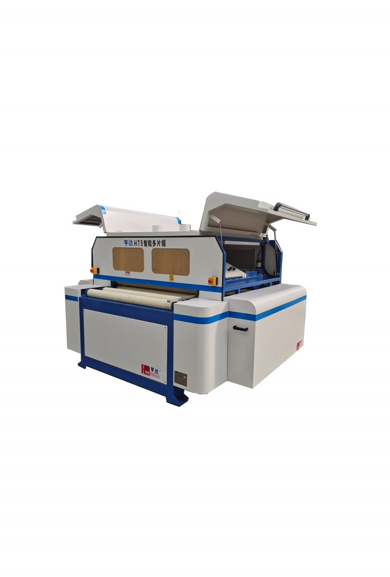 servo-controlled multi blade rip saw machine