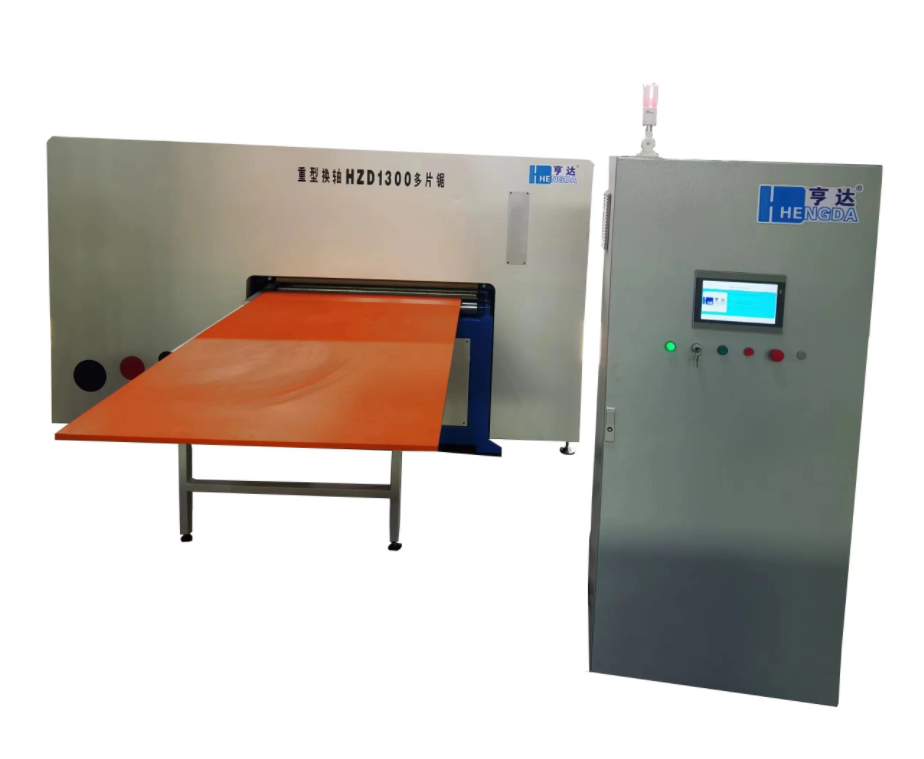 wood panel plank multiple blades saw machine