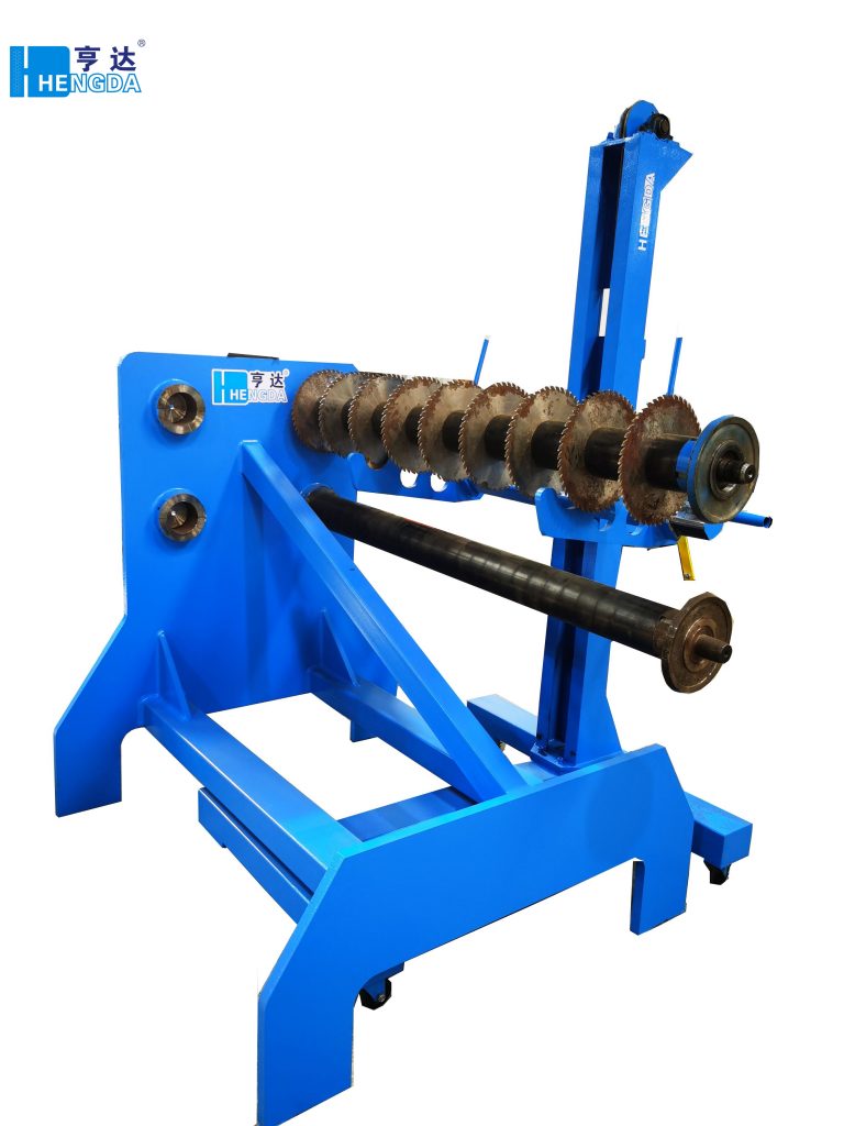 quick shaft change wood cutting machine