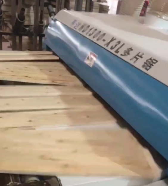 multi saw machine for wood plank