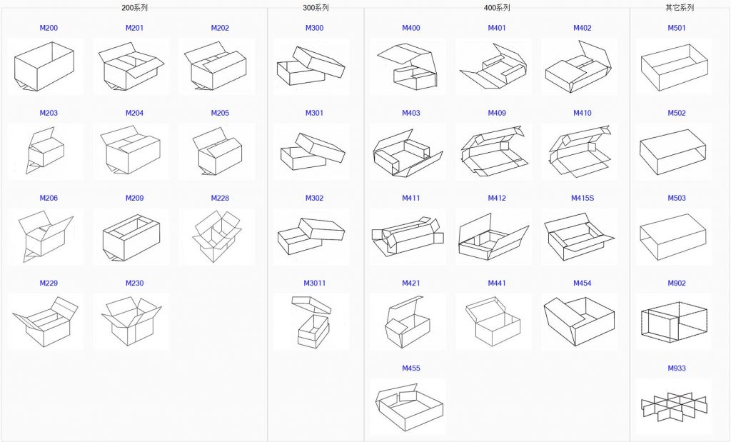 Fefco boxes