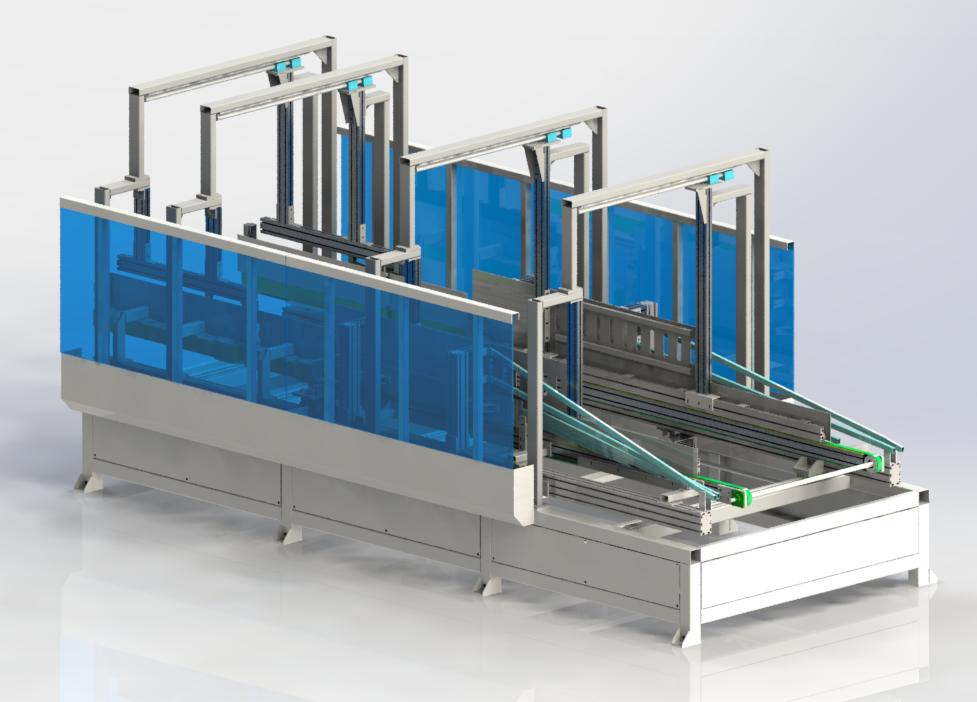 automatic carton box forming machine