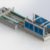 carton box folding machine with automatic cardboard feeding